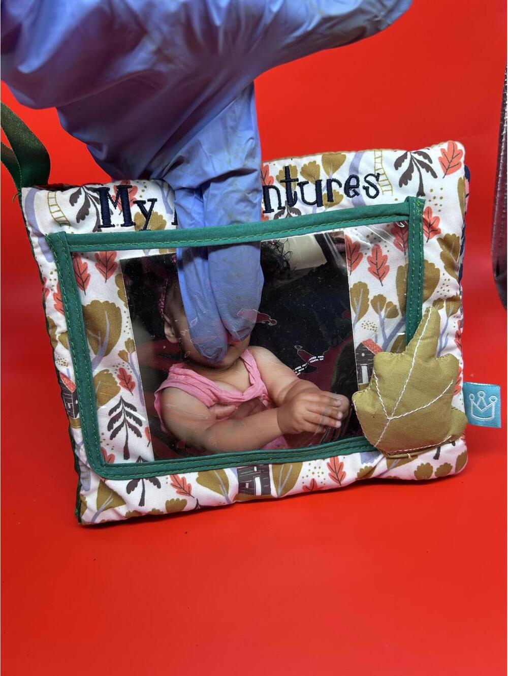 Manhattan Toy Camp Acorn Soft Photo Book – Baby Sensory Toy Album - Picture 3 of 9